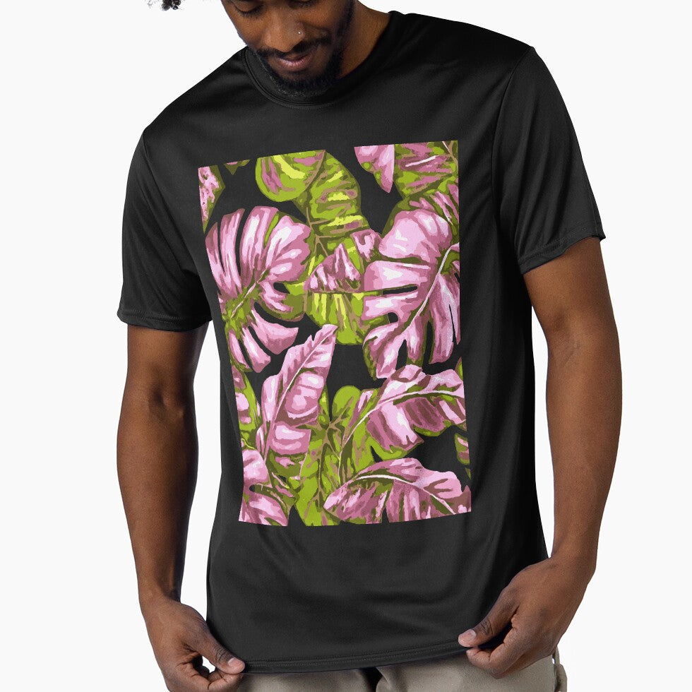 Tropical Leaves Camouflage Of Banana and Monstera 9 by taiche
