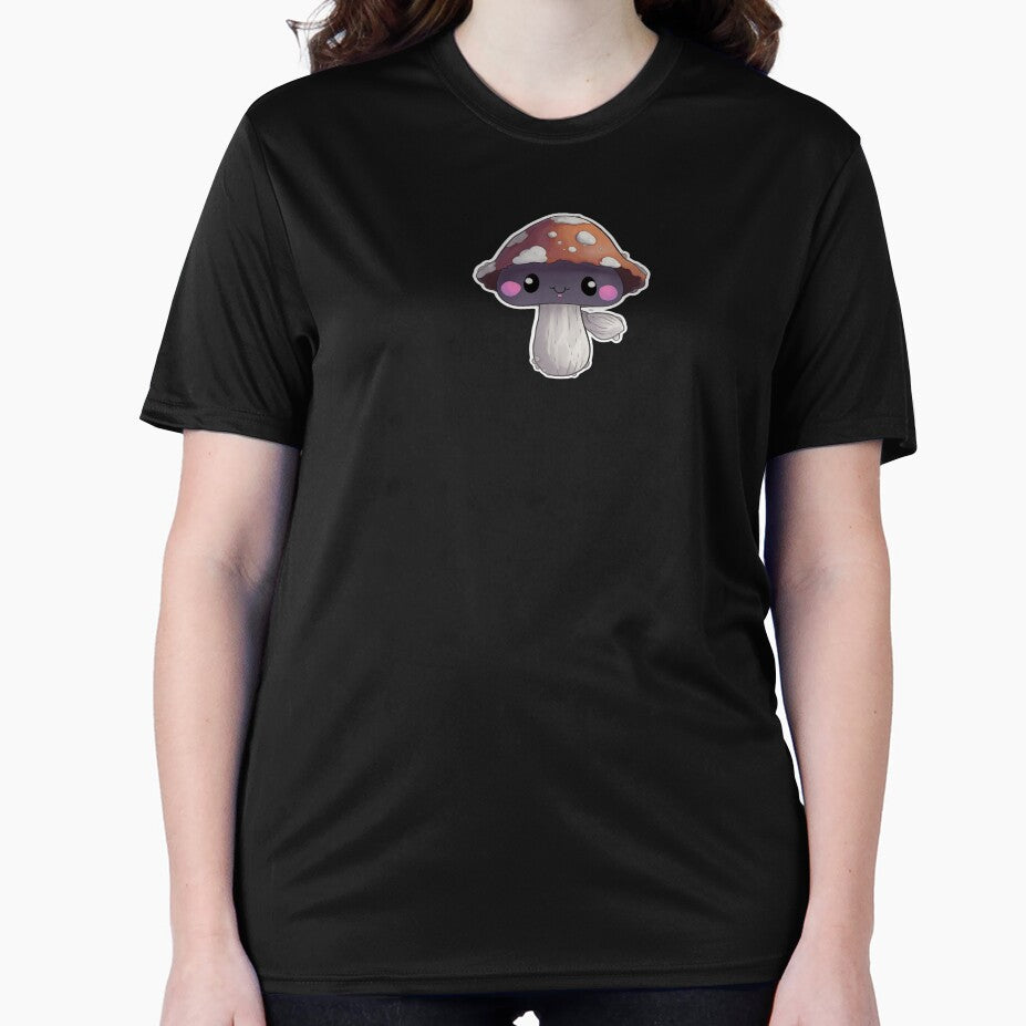 Kawaii Purple Mushroom | Cute, Mystical, Anime, Happy, Manga, Aesthetic, Happy, Fungus, Fungi, Nature, Japanese, Cartoon, Love, Shroom, Toadstool, Goblincore by FantasySoul
