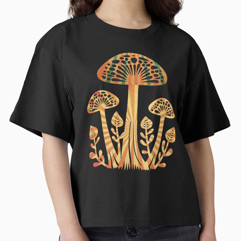 Mushroom Retro by LucyArtDesign