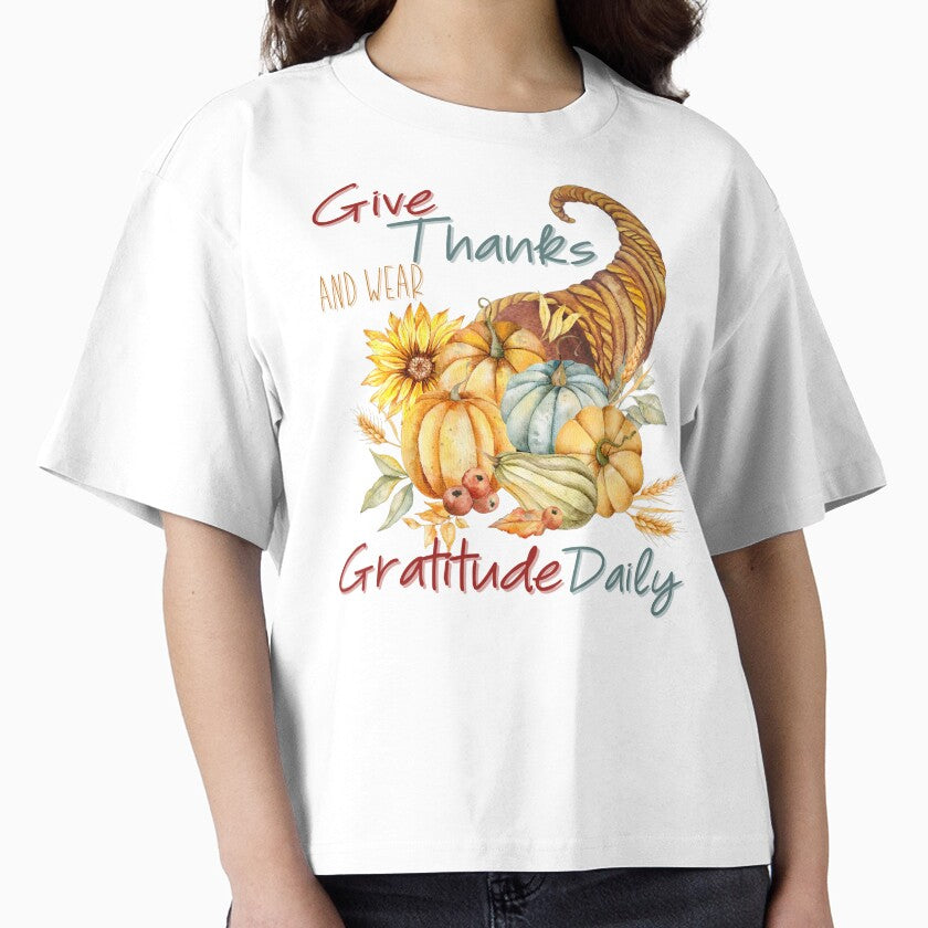 Give Thanks and Wear Gratitude Daily by derrslogcabin