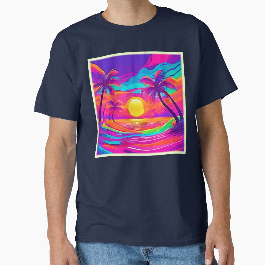 Blue and Orange Sunset by Health And Fitness Posts e-Store