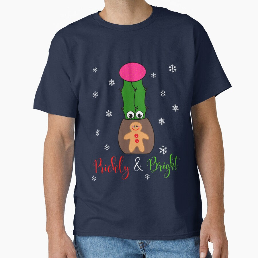 Prickly And Bright - Hybrid Cactus In Gingerbread Man Pot by DreamCactus