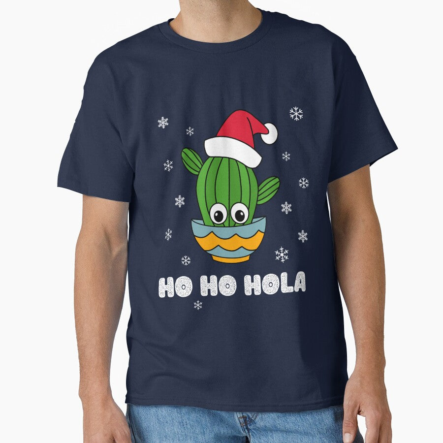 Ho Ho Hola - Cactus With A Santa Hat In A Bowl by DreamCactus