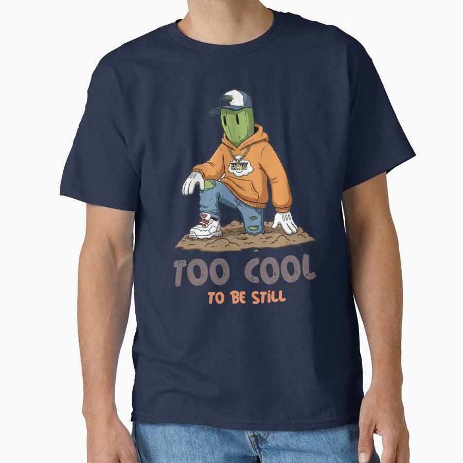 Too Cool to Be Still dancing cactus by Rebelloom