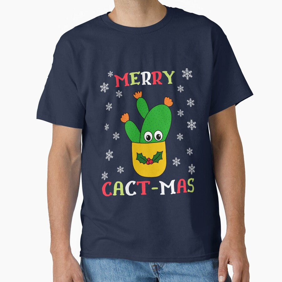 Merry Cact Mas - Opuntia Microdasys Cactus In Christmas Holly Pot by DreamCactus