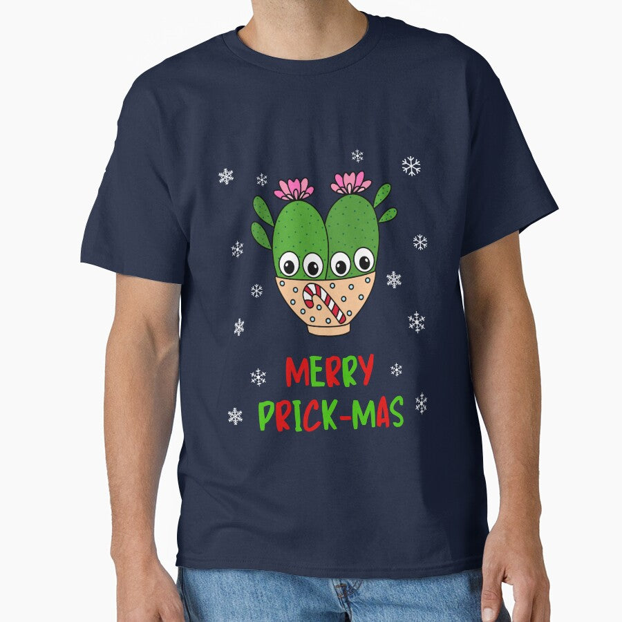 Merry Prick Mas - Cacti Couple In Christmas Candy Cane Bowl by DreamCactus