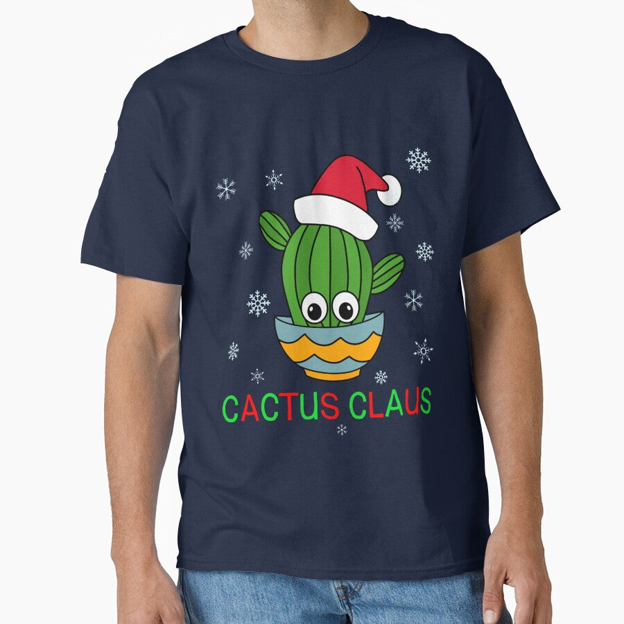 Cactus Claus - Cactus With A Santa Hat In A Bowl by DreamCactus