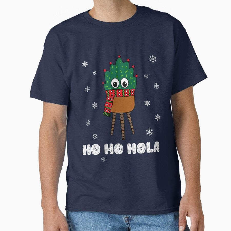 Ho Ho Hola - Christmas Cactus With Scarf by DreamCactus