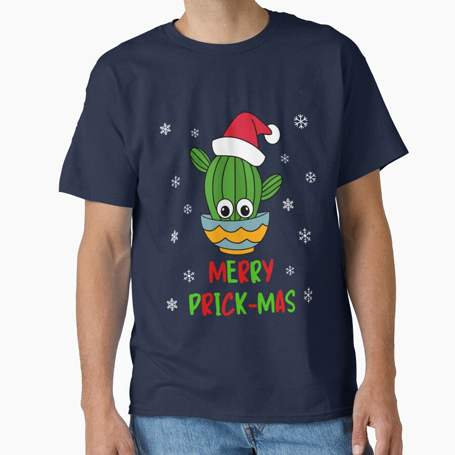 Merry Prick Mas - Cactus With A Santa Hat In A Bowl by DreamCactus