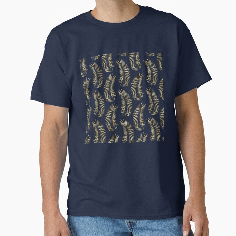 green leaf unique design tshirt by anandsiva2703