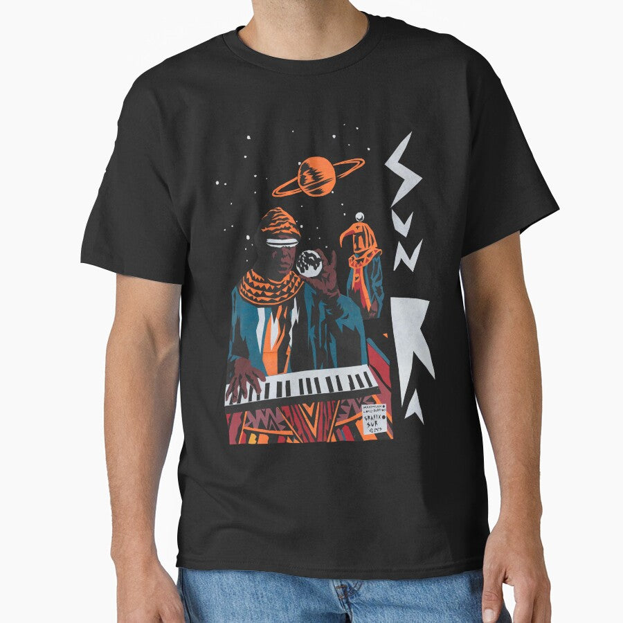 Sun Ra, illustration by Maximiliano Lopez Barrios by Grafixo-Sur