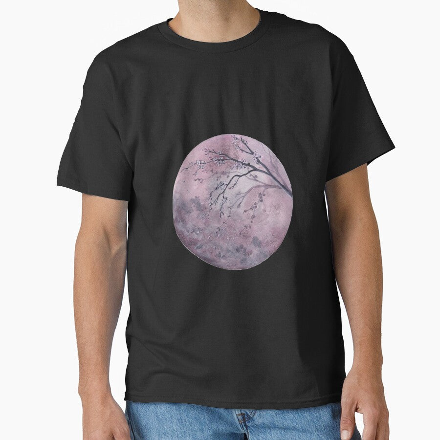 Cherry blossom moon by Sershni