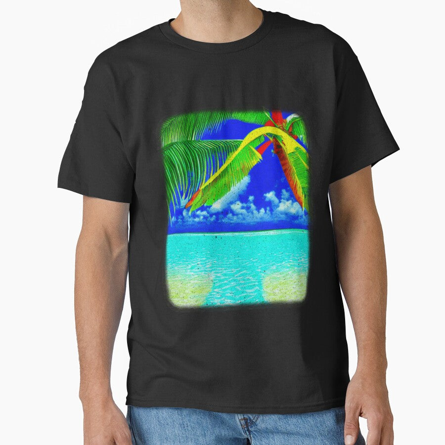 Tropical Island Art - Beach Of The Day by Sun Sand & Sea Art