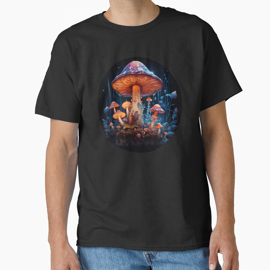 Imaginary magical whimsical fantasy mushroom forest fungi by OliveAndSnow