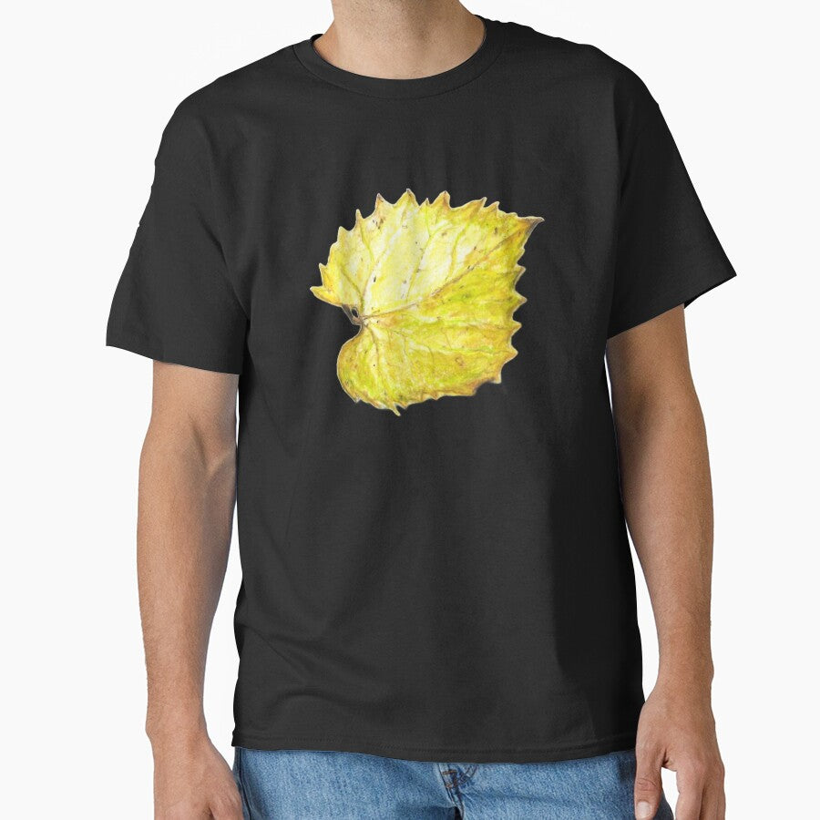 Yellow Autumn Leaf by Marie W