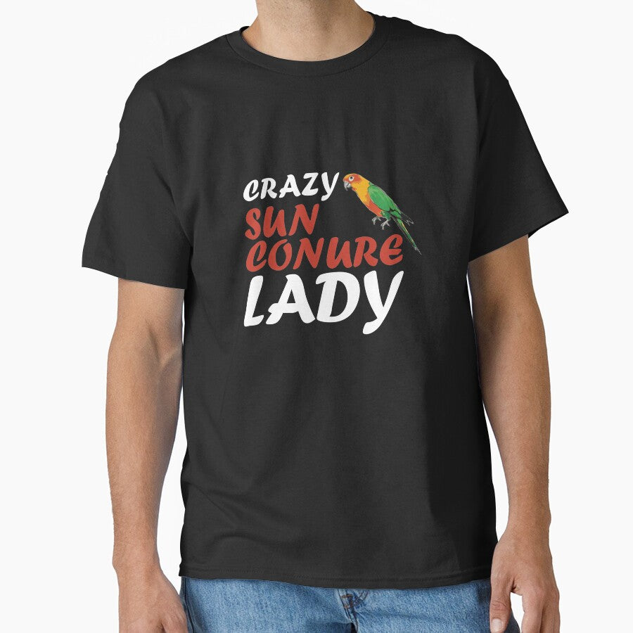 Sun Conures Crazy Sun Conure Lady by drwigglebutts