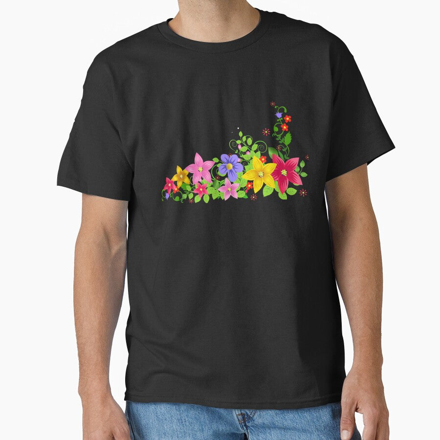 Multicolored Floral Merchandise by cindyfordyce