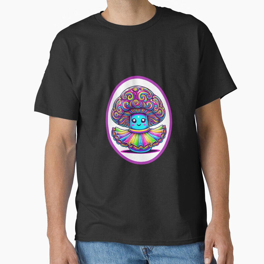 Psychedelic Mushroom Dance by LizzyLooDoo Designs