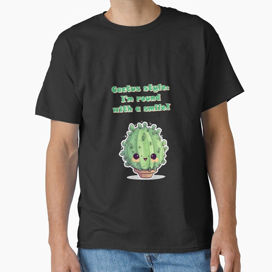 Cactus Style I am Round with a Smile! by KawaiiArtStyle