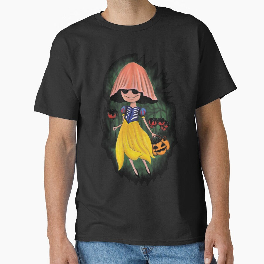 Trick or treat mushroom girl by RalucaIov