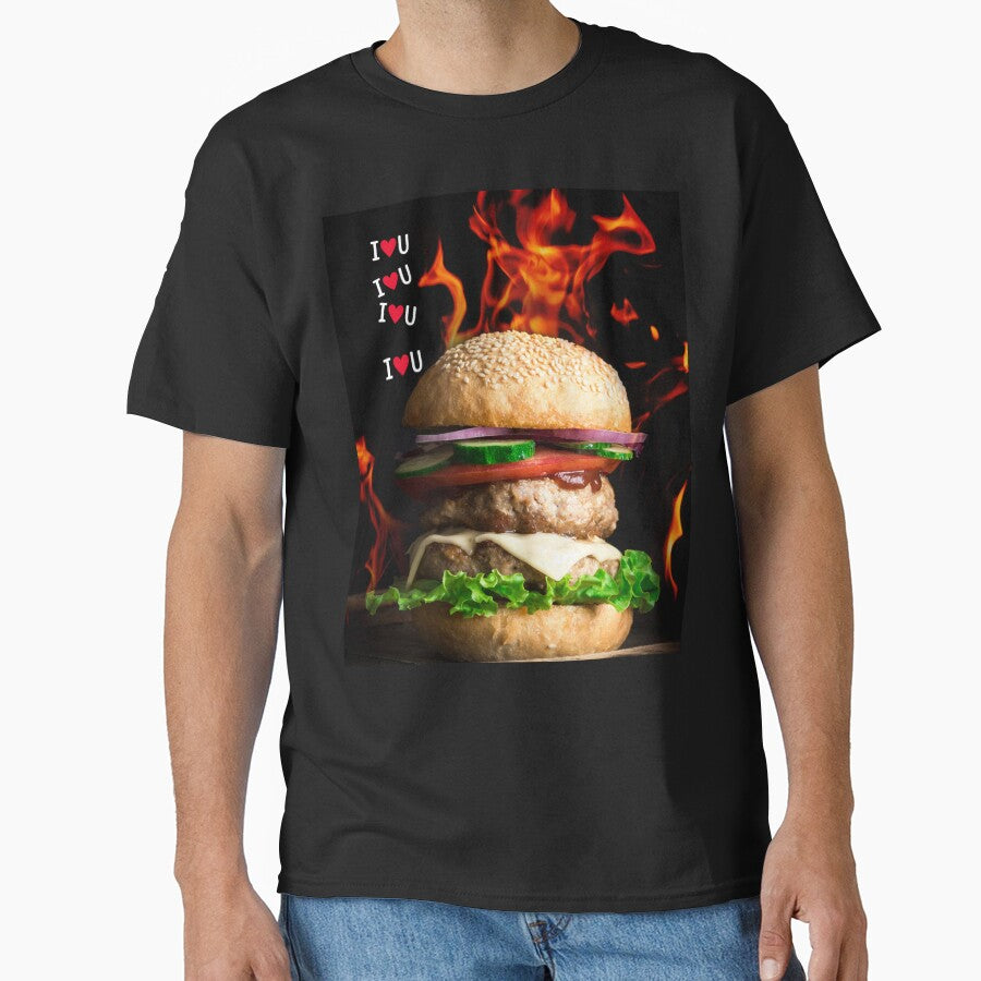 Fiery Love for a Delicious Burger by goodFather4ever