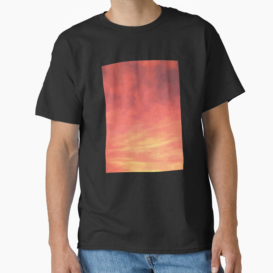 Orange Sky At Sunset Orange Sun Decor by foxleylane