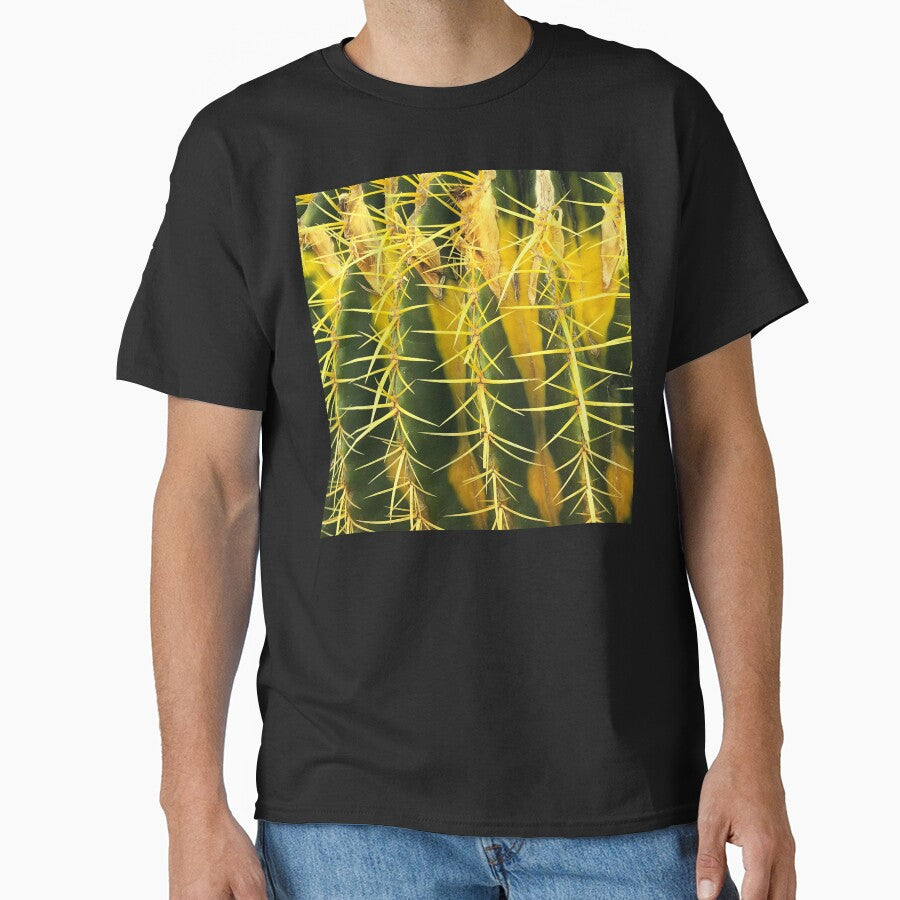 Elegant Barrel Cactus Luxurious Close-Up Art Photo by DEC02
