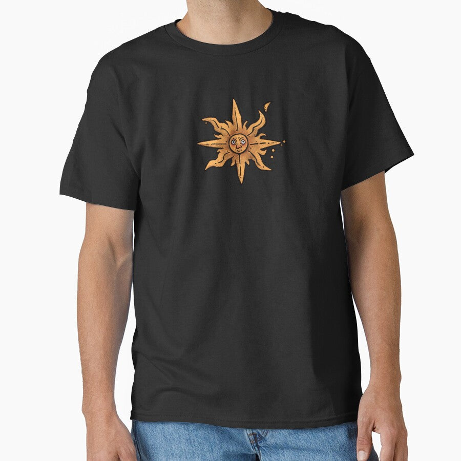 Quirky Sun Is Judging You | Gothic Marginalia Art with Medieval Vibes by keyvei