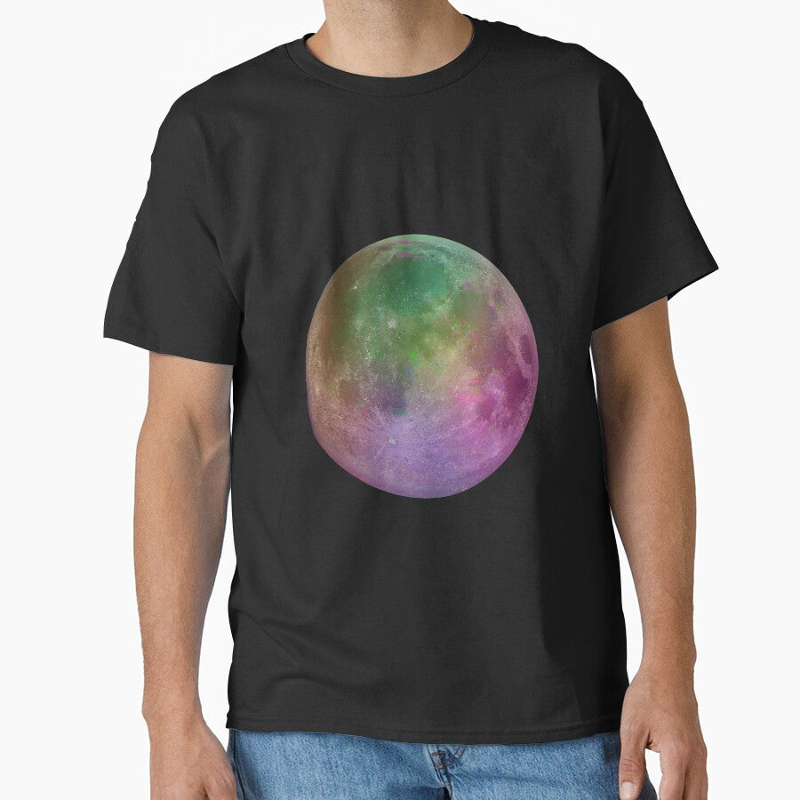 Colorful (Glitched) Moon by muffinstandd