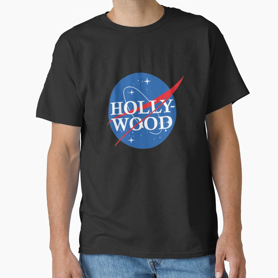 Nasa Hollywood Logo T-Shirt_3341222 by weekendfriends