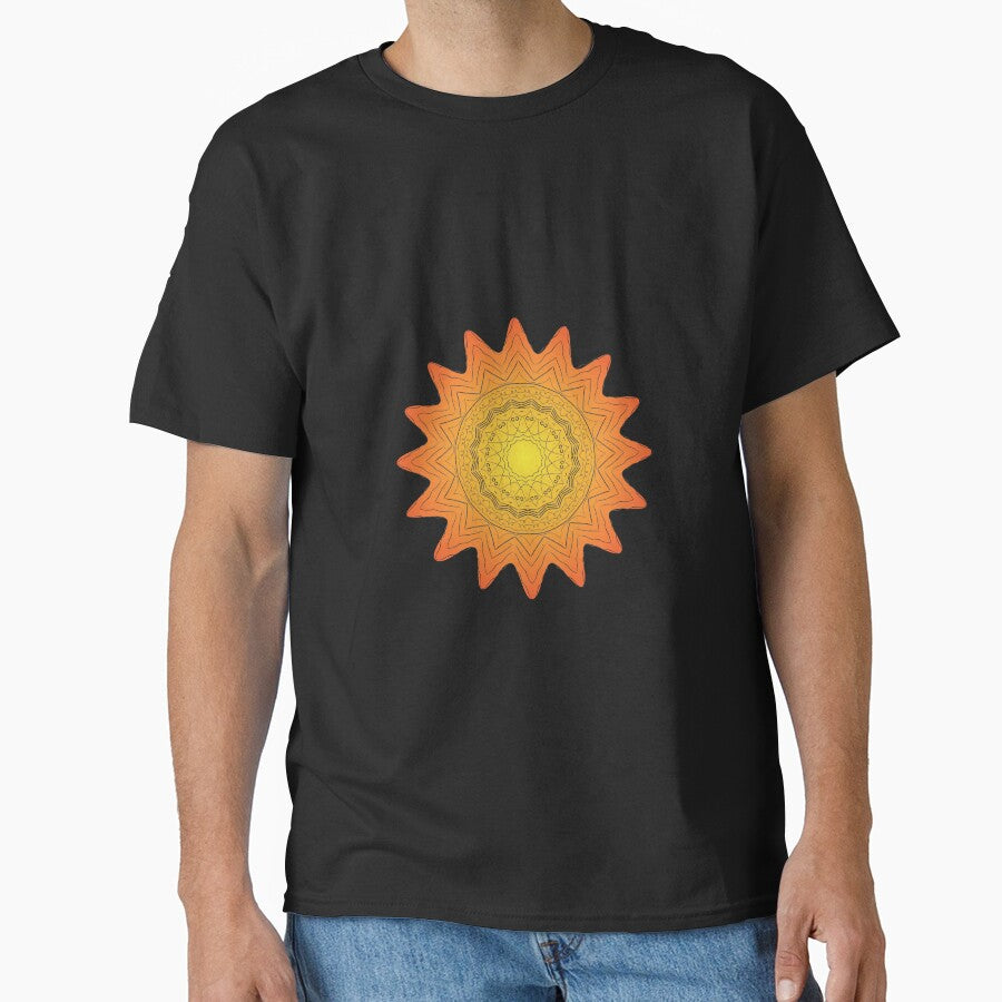 sun with decorative pattern by J-Brezy