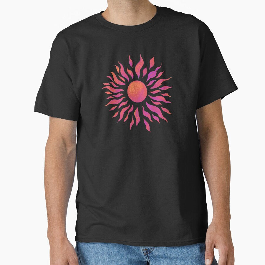 Colorful Watercolor Sun by HappyLifeCreate