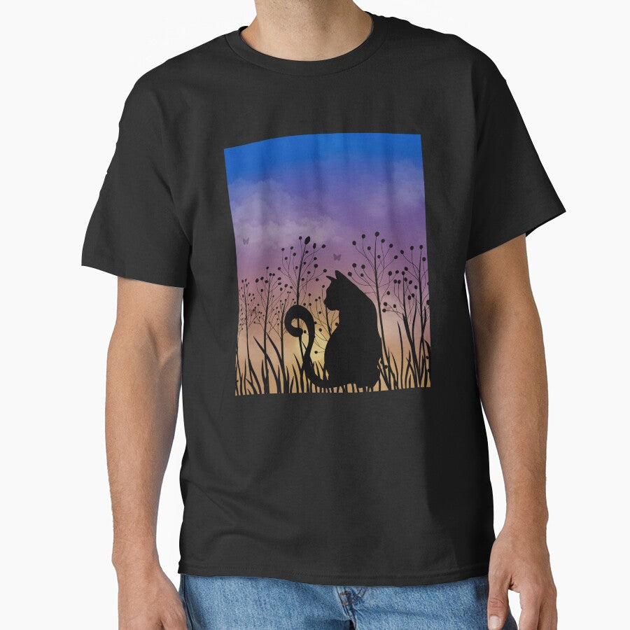 Cat Silhouette Sunset by HappyLifeCreate