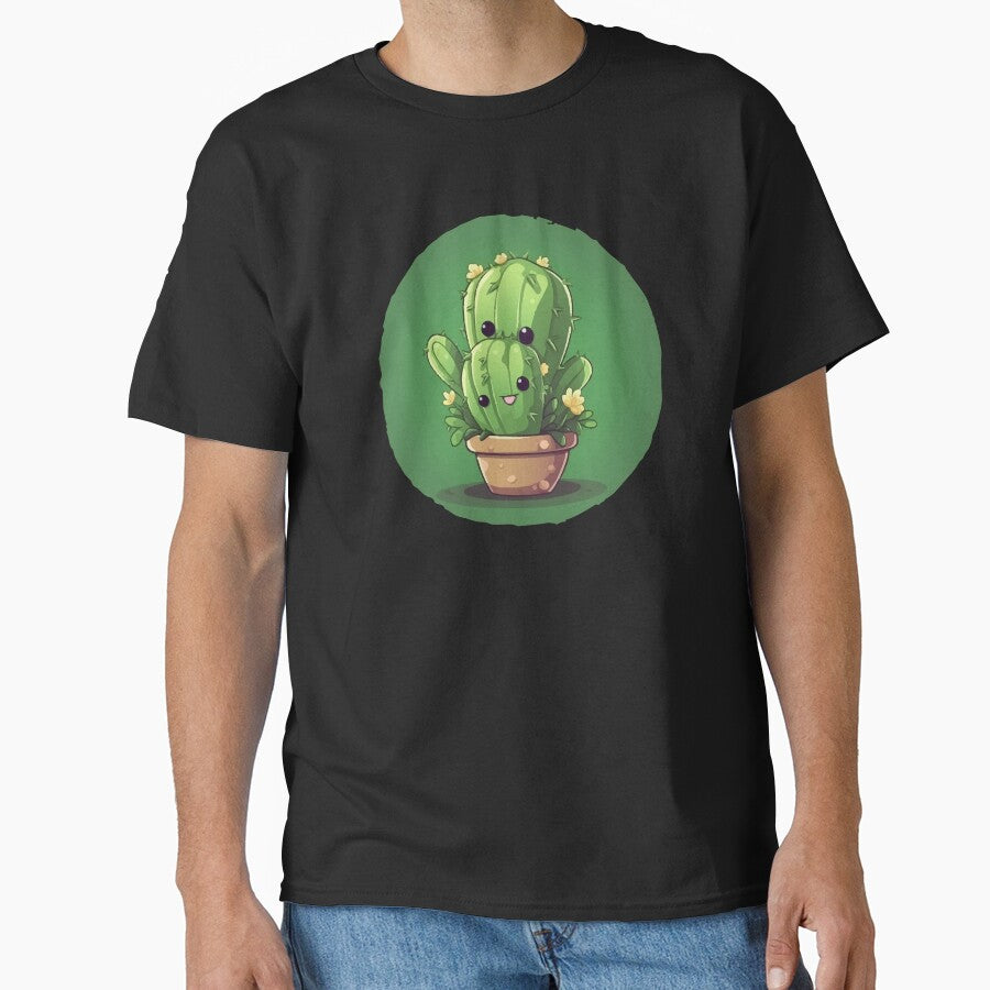Cactus Mom and Her Little One - Cactus Family by Cartoon Island