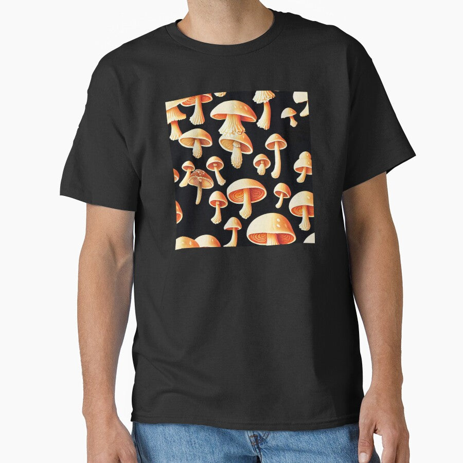 Pattern of mushrooms by etherElric