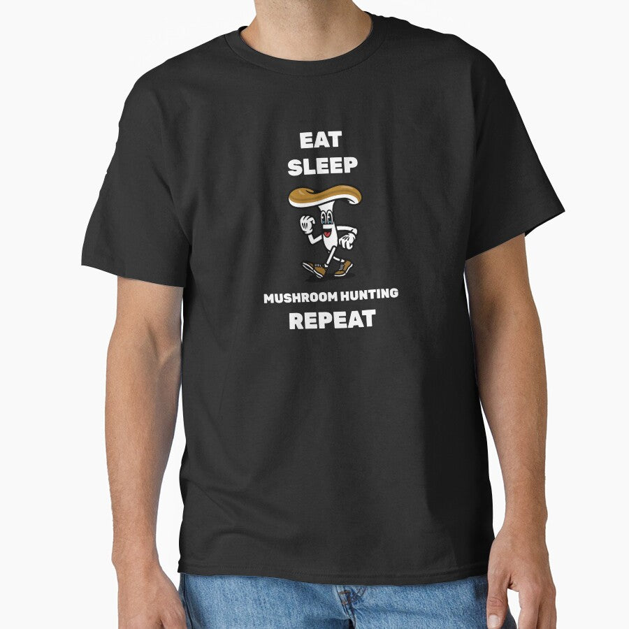 Eat Sleep Mushroom Hunting Repeat by joabaj