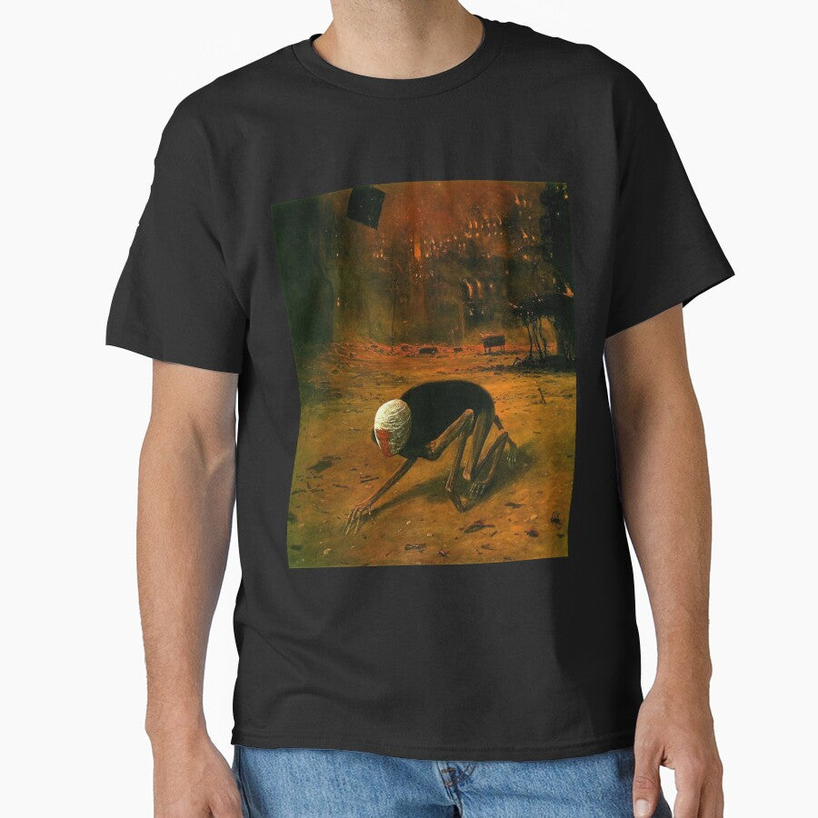 Untitled (Creature), by Zdzisław Beksiński by JustContemplate