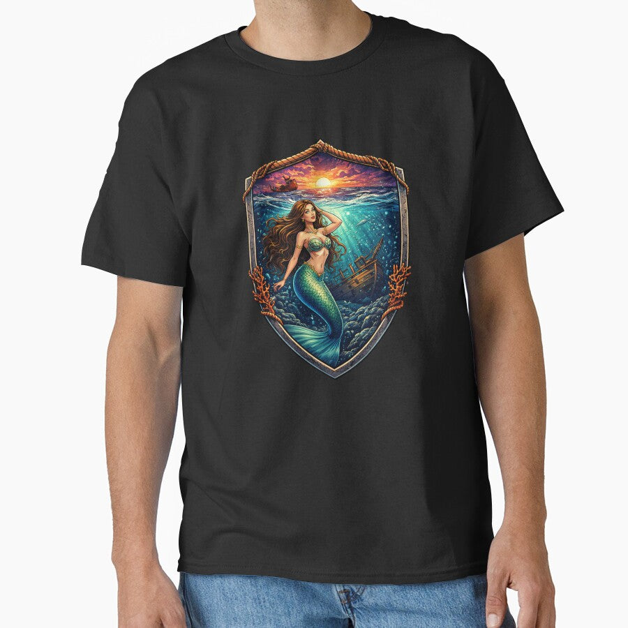 Mermaid Sunset Design by Planetporridge
