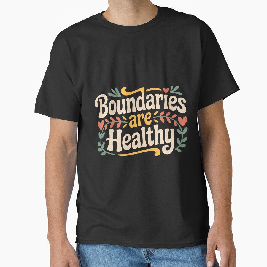 Boundaries are Healthy Emotional Respect Quotes - Premium Tri-Blend by PatriciaIHensle