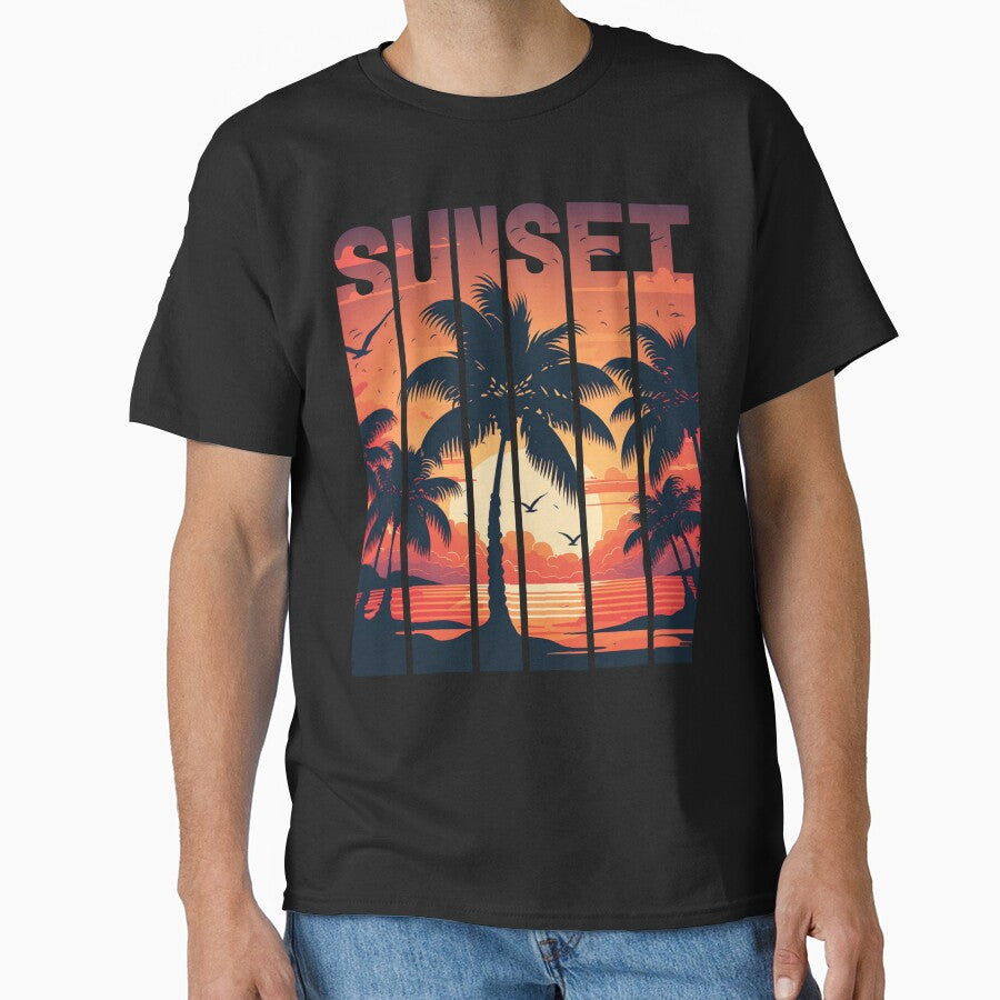 Stunning Retro Sunset by MixArkArt