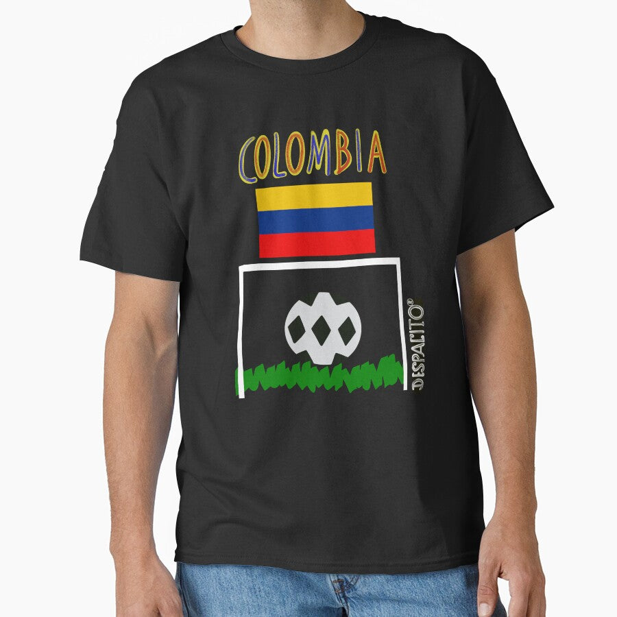 Despacito® Colombia Flag Black White Soccer Ball Futbol by DespacitoBrand