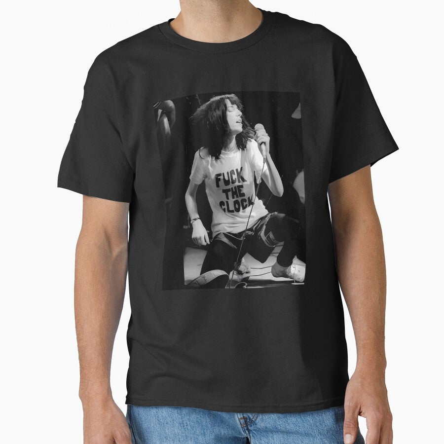 Patti Smith 1977 Cbgb Fuck The Clock by eshovip