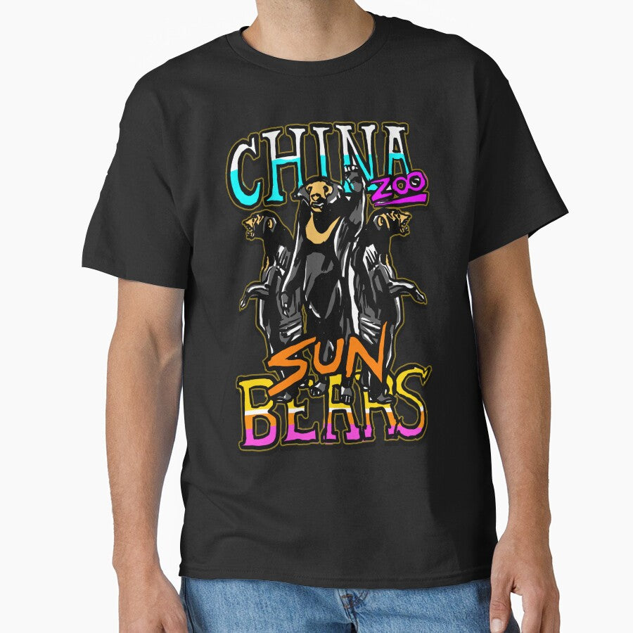 Sun Bear from a China Zoo Standing Up and Waving! by sketchNkustom