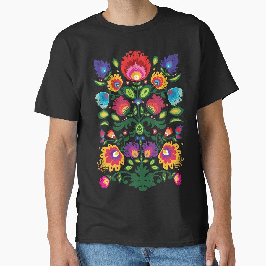 Folk composition with flowers by FK-UK