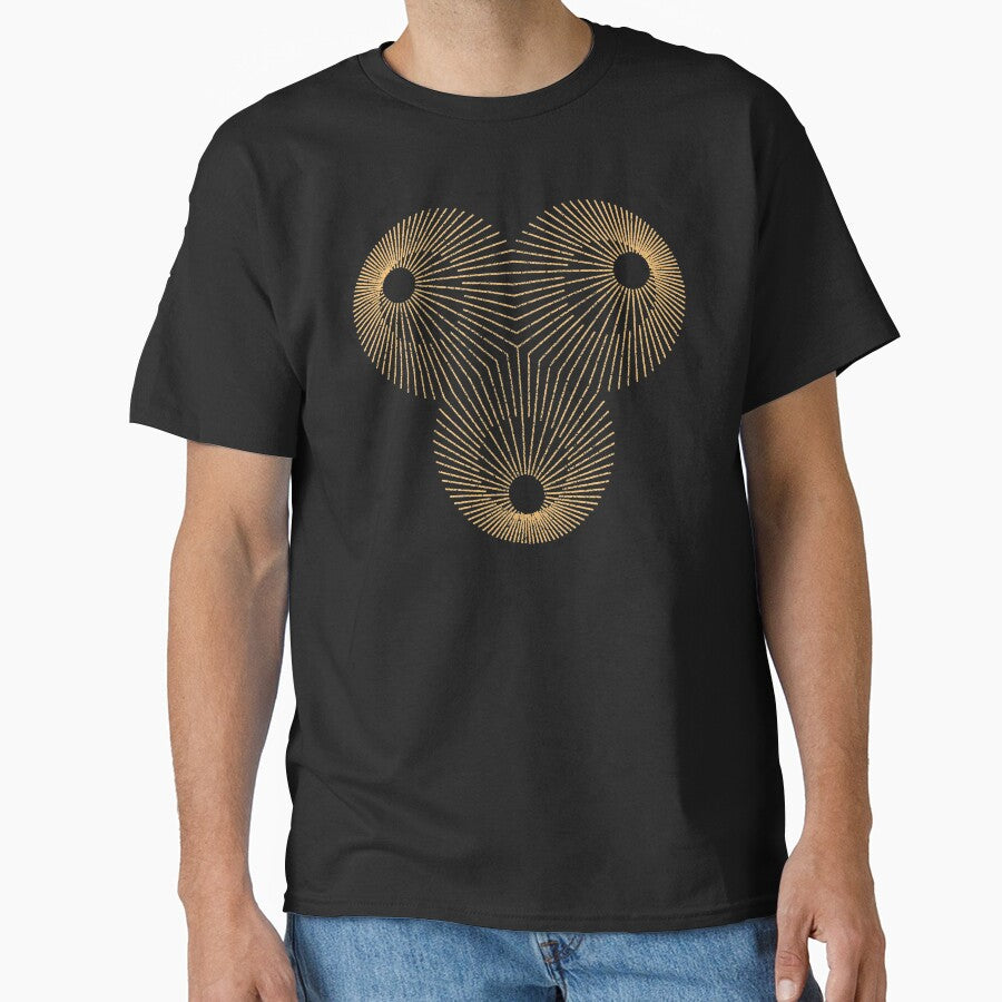 GOLDEN GEOMETRIC SUN by azified