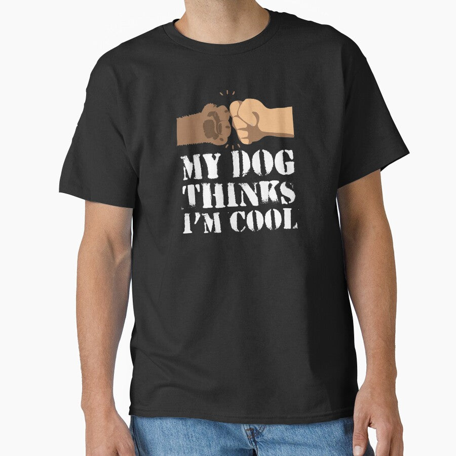 My dog thinks Im cool dog paw human hand friends fist bump by alenaz