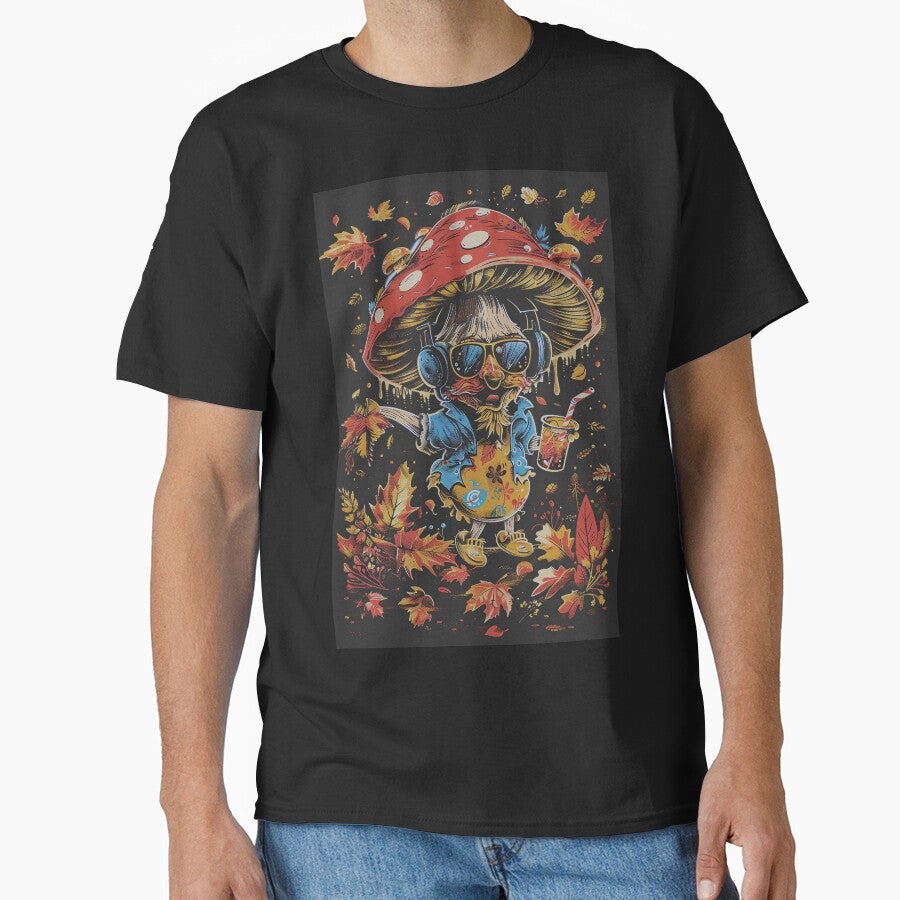Cool Mushroom Autumn Vibes old  DJ by Pekilot