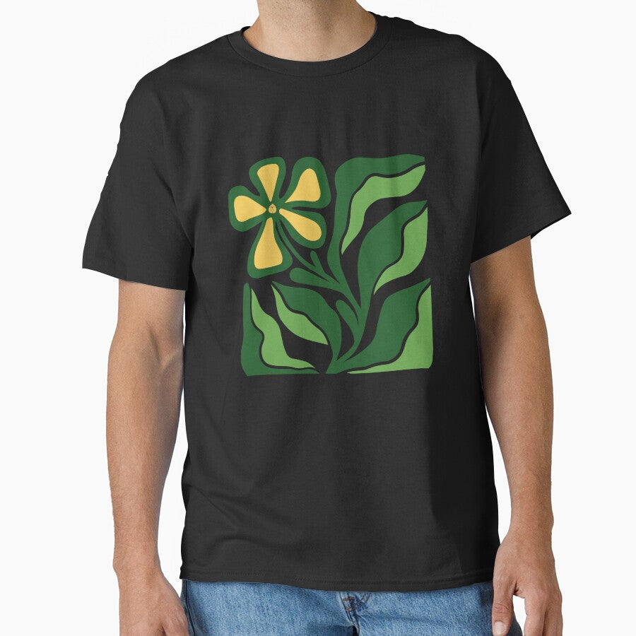 pattern green leaf with flowers skirts by anandsiva2703