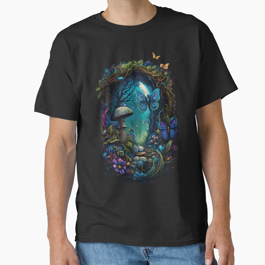 Fantasy Mushroom - Enchanted Forest - Detailed Illustration by verzith