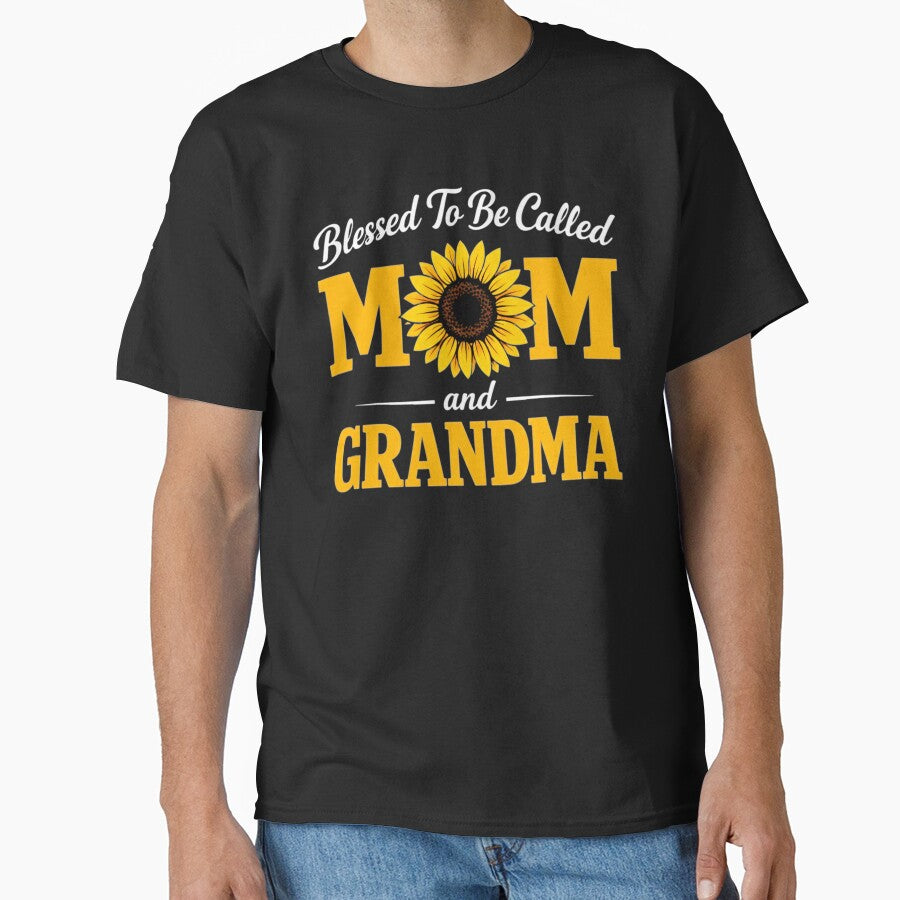 Blessed to Be Called Mom and Grandma Cool Mother's Day by clothesy7